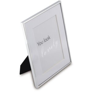 Hama Aluminium-Fotorahmen Sassy silber glänzend 13x18 cm