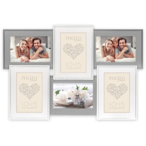 Фоторамка ZEP из дерева Галерея Rouen для 6 фото 10x15 см