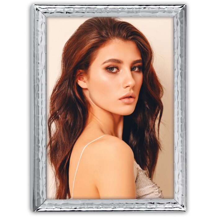 ZEP Metall-Fotorahmen S15 versilbert glänzend 15x20 cm