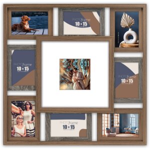 Фоторамка ZEP Галерея Солден для 9 фото, 56x56 см