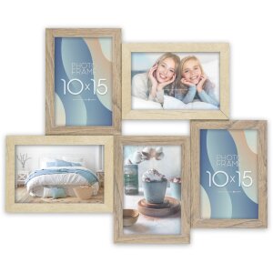 ZEP Gallery Рамка Oberg коричневая 5 фото 10x15 см (42x35...