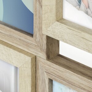 ZEP Gallery Рамка Oberg коричневая 5 фото 10x15 см (42x35 см)