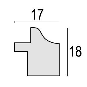 ZEP Bilderrahmen Livorno 10x15 cm braun