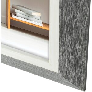 ZEP Bilderrahmen Adler 20x25 cm grau Holzoptik abfallendes Leistenprofil