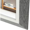 ZEP Bilderrahmen Adler 20x25 cm grau Holzoptik abfallendes Leistenprofil