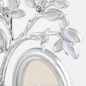 ZEP Metall-Fotobaum Wagner 3 Fotos 6x5 cm silber 17x26 cm