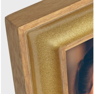 ZEP Holz-Fotorahmen Vienna 10x15 cm gold