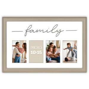 ZEP Деревянная рамка для галереи Хайфа коричневая 4 фото...