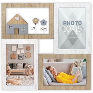 Фоторамка ZEP из дерева Malcesine коричневая — 3...