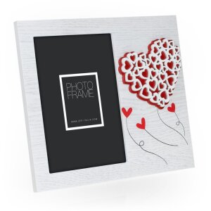 ZEP Holz-Fotorahmen Yara 13x18 cm Herzen