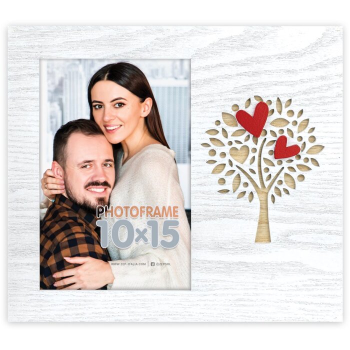 ZEP Holz-Fotorahmen Lucia Hochformat 10x15 cm