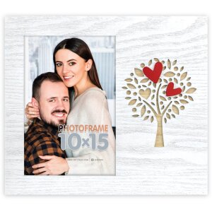 ZEP Holz-Fotorahmen Lucia Hochformat 10x15 cm