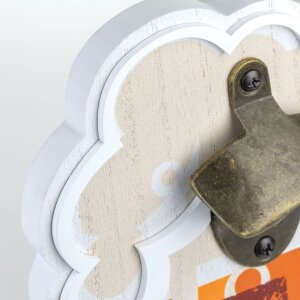 ZEP Wand-Dekoration Flaschenöffner Draft 25x15x4 cm