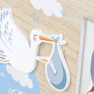 ZEP Baby-Fotorahmen Eolo blau 10x15 cm