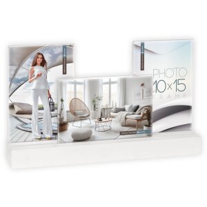 Фоторамка ZEP Fotogalerie Berks для 3 фото 10x15 см, белая