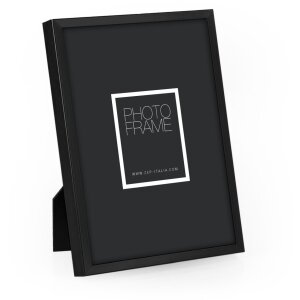 ZEP алюминиевая фоторамка John 10x15 см черный блочный профиль с подставкой