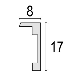 ZEP алюминиевая фоторамка John 10x15 см черный блочный профиль с подставкой