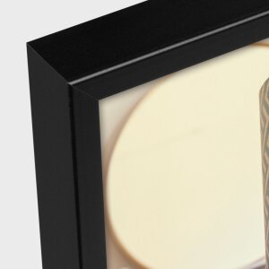 ZEP алюминиевая фоторамка John 10x15 см черный блочный профиль с подставкой