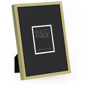 Фоторамка ZEP из алюминия John 15x20 см золотая