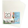 Самоклеящиеся листы-вкладыши ZEP 20 листов DIN A4 белый