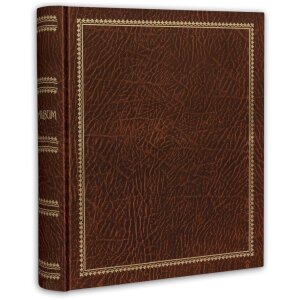 Самоклеящийся фотоальбом ZEP Мадрид коричневый 27х32 см...