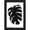 Walther Holzrahmen Liv Monstera 10x15 cm schwarz