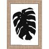 Walther Holzrahmen Liv Monstera 10x15 cm grau