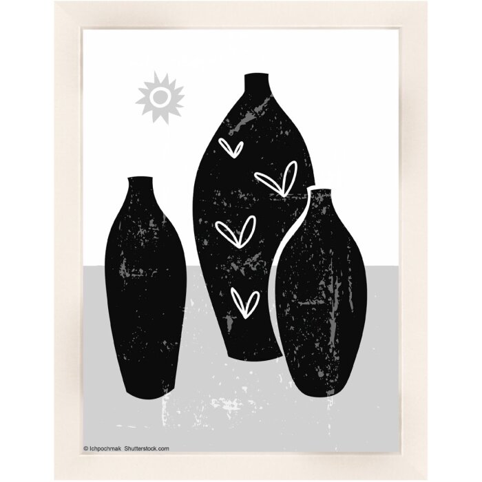 Фоторамка Walther Liv Monstera 15x20 см белая