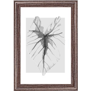 Walther Holzrahmen Ilo 10x15 cm dunkelbraun Acrylglas