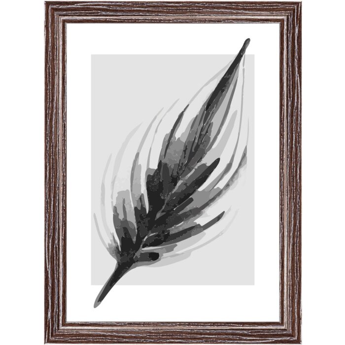 Walther Holzrahmen Ilo 13x18 cm dunkelbraun mit Acrylglas