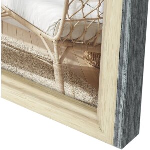 ZEP Bilderrahmen Bensen Holzoptik Schwarz Weiß Formate 10x15 bis 30x40 cm