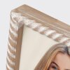 ZEP Holz-Fotorahmen Lisse braun Rillenstruktur 10x15 cm bis 15x20 cm