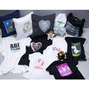 HERMA 4527 T-Shirt Transferfolie A4 dunkle Textilien bedruckbar 10 Blatt