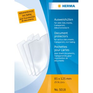 HERMA 5018 Конверты для удостоверений личности 85x125 мм...