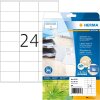 HERMA 10703 Etiketten Recyclingpapier A4 70x36mm weiß permanent