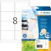 HERMA 10705 Etiketten Recyclingpapier A4 99.1x67.7mm weiß permanent