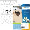 HERMA 10790 PREMIUM Herz-Etiketten A4, Ø 35 mm, weiß, permanent haftend