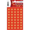 HERMA 15500 Dekor Sticker Weihnachtssterne Gold Set