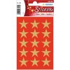 HERMA 15500 Dekor Sticker Weihnachtssterne Gold Set