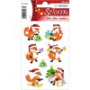 HERMA 15502 Dekor Sticker Weihnachtsmotive Bunt Set