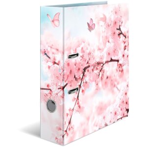 HERMA 19556 Motiv-Ordner A4 Cherry Blossom