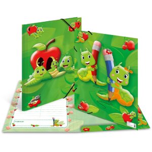 HERMA 19633 Sammelmappe A3 Fritz der Wurm Karton