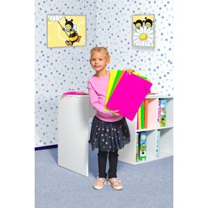 HERMA 19655 Sammelmappe A4 PP Neon Gelb Strapazierfähig Gummizug