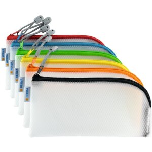 HERMA 20004 Universaltasche Etui 23x11cm Grün Reißverschluss über Eck