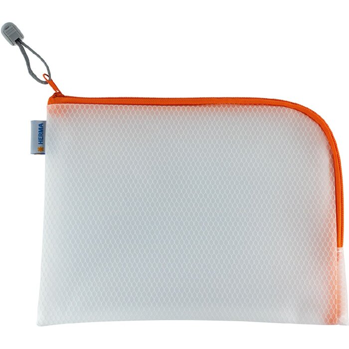HERMA 20012 Universaltasche A5 26x20cm Orange Reißverschluss
