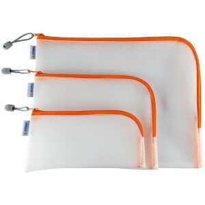 HERMA 20012 Universaltasche A5 26x20cm Orange Reißverschluss