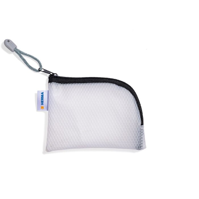 HERMA 20244 Universaltasche A7 14x10cm Schwarz Reißverschluss