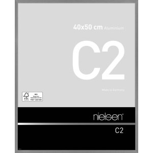 Nielsen Aluminium Bilderrahmen C2 struktur grau matt...