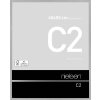 Nielsen Aluminium-Bilderrahmen C2 Struktur Silber Matt 40x50 cm