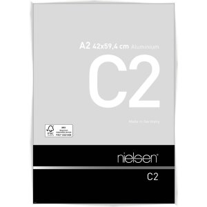 Nielsen Aluminium-Bilderrahmen C2 weiß glanz...